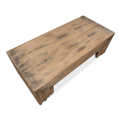 Hector Solid Wood Sled Coffee Table - Image 0