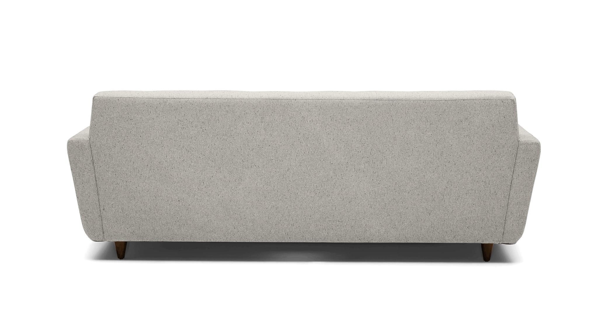 Gray Hughes Mid Century Modern Sleeper Sofa - Bloke Cotton - Mocha - Image 4