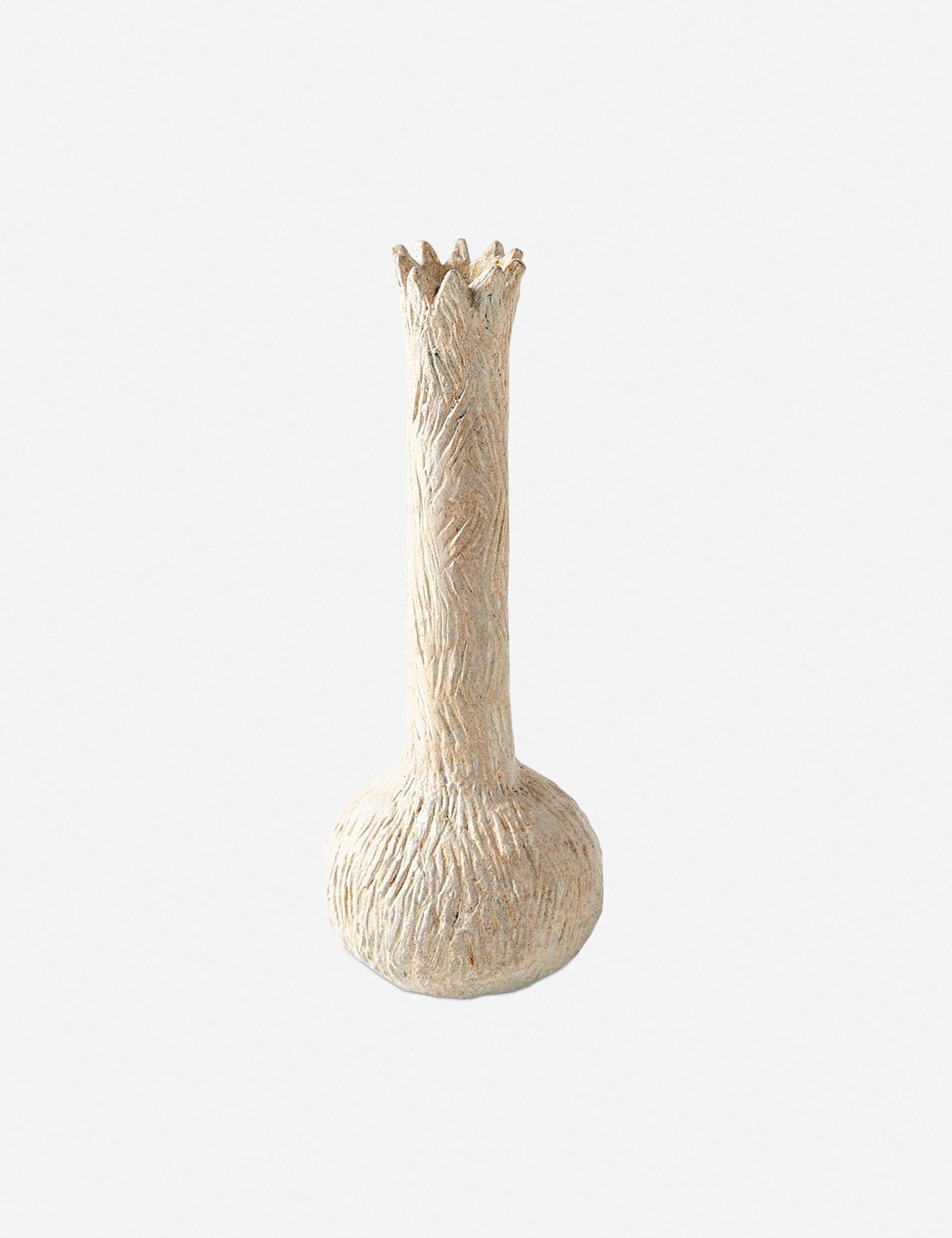 Lemieux et Cie Alma Large Vase, Cream - Image 1