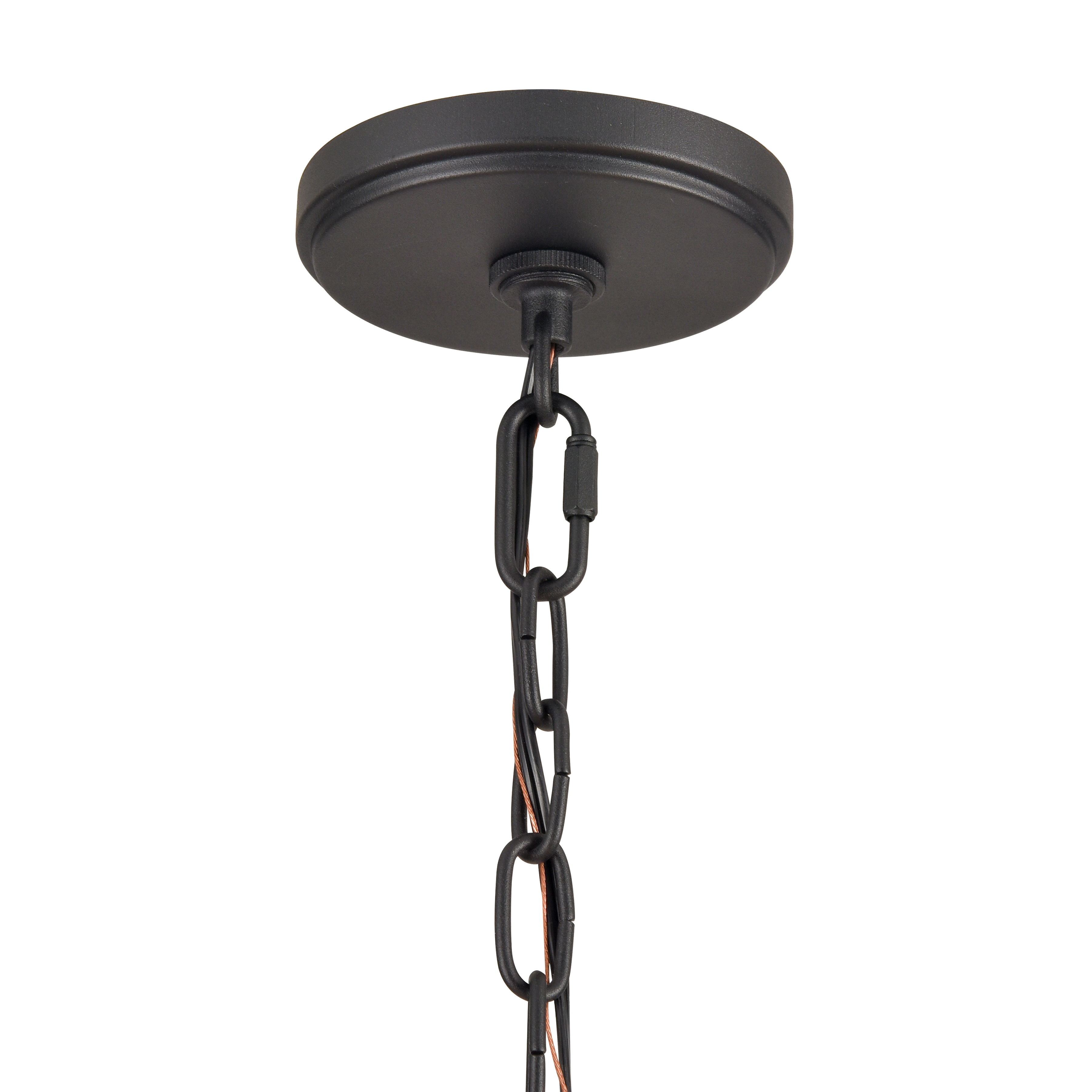 Neville 23'' Wide 5-Light Chandelier - Charcoal Black - Image 5