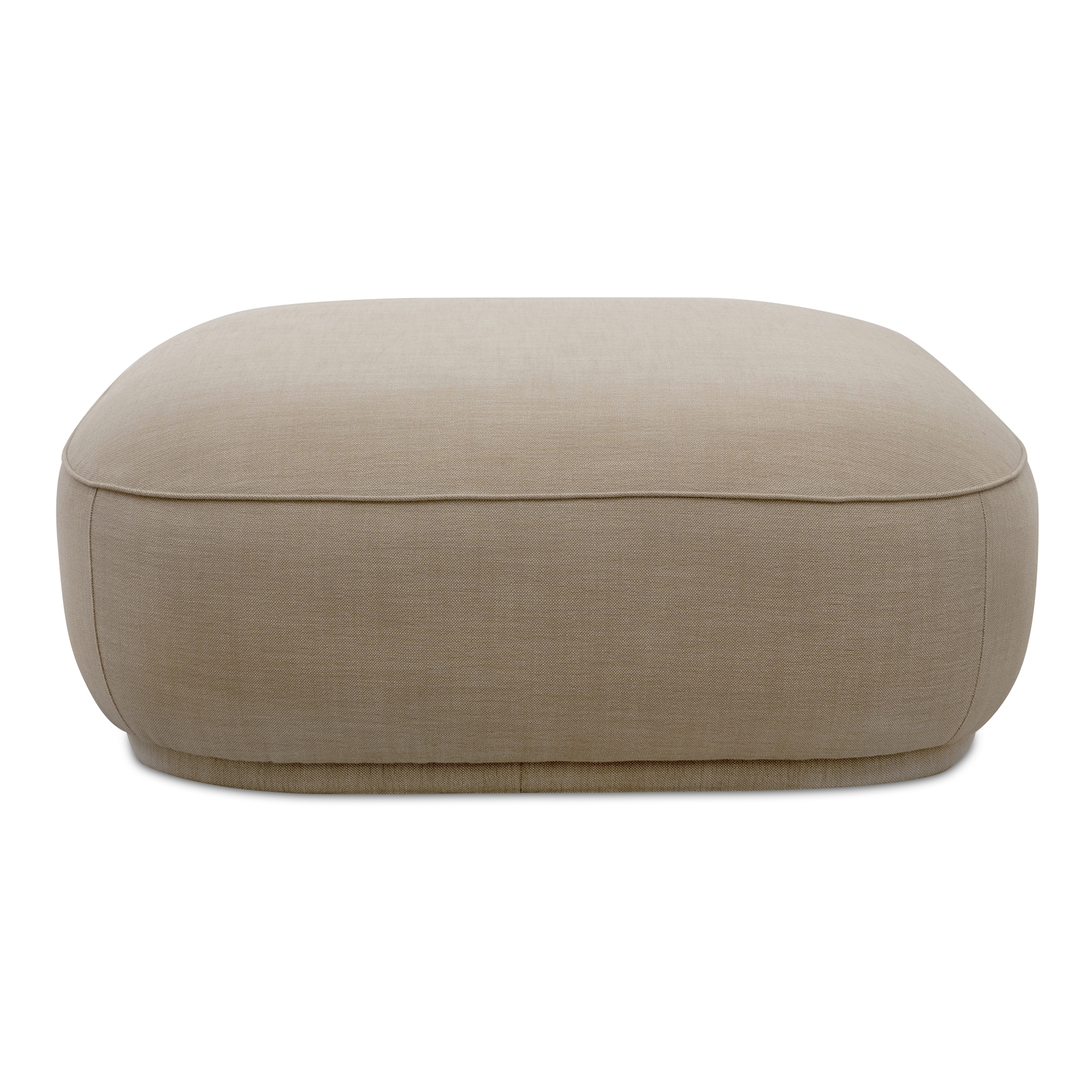 Marion Square Ottoman Beige - Image 0