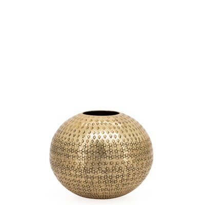 Neves 7" Indoor / Outdoor Aluminum Table Vase - Image 0