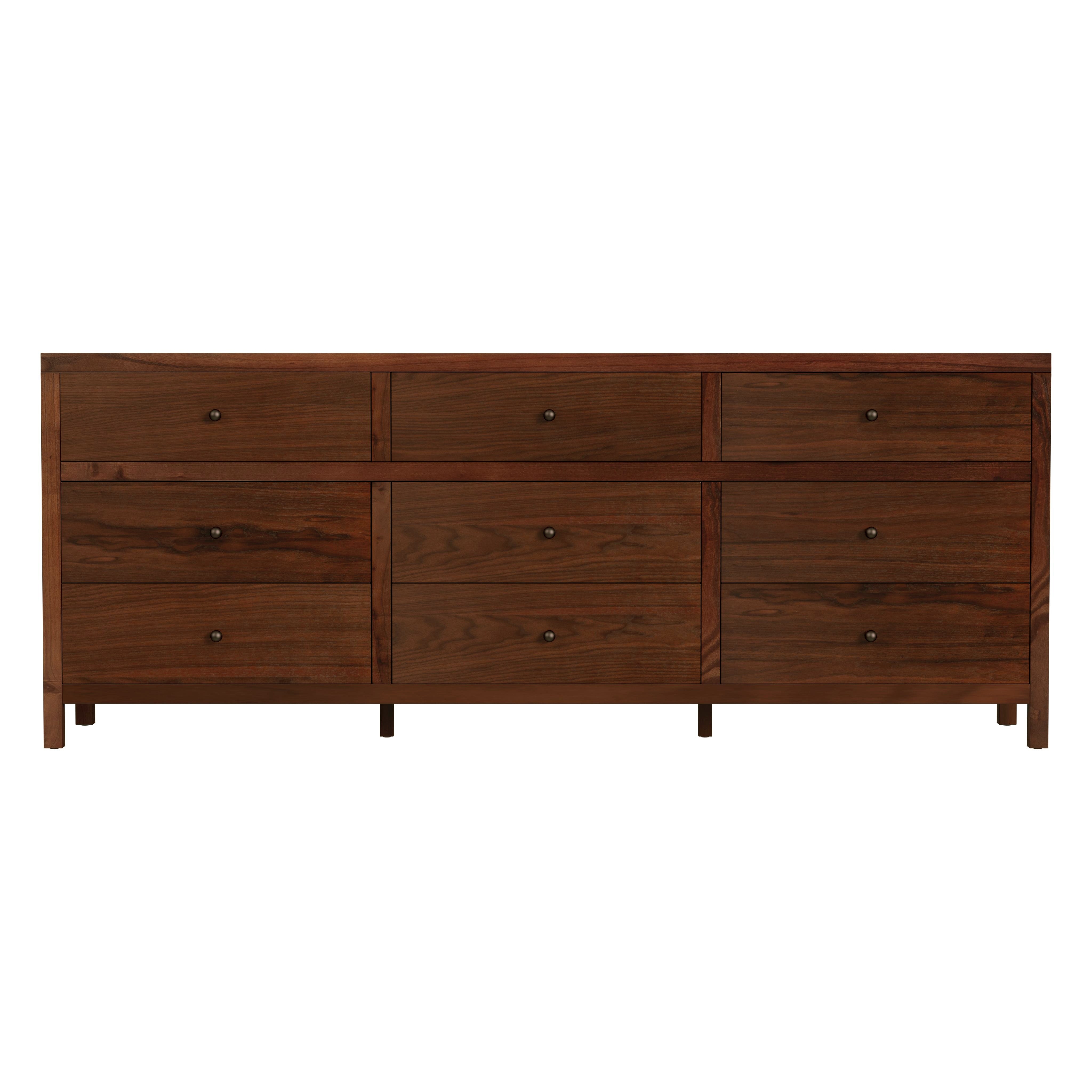 Nora Walnut Dresser - Image 3