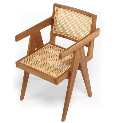 Solid Wood Arm Chair - Image 0