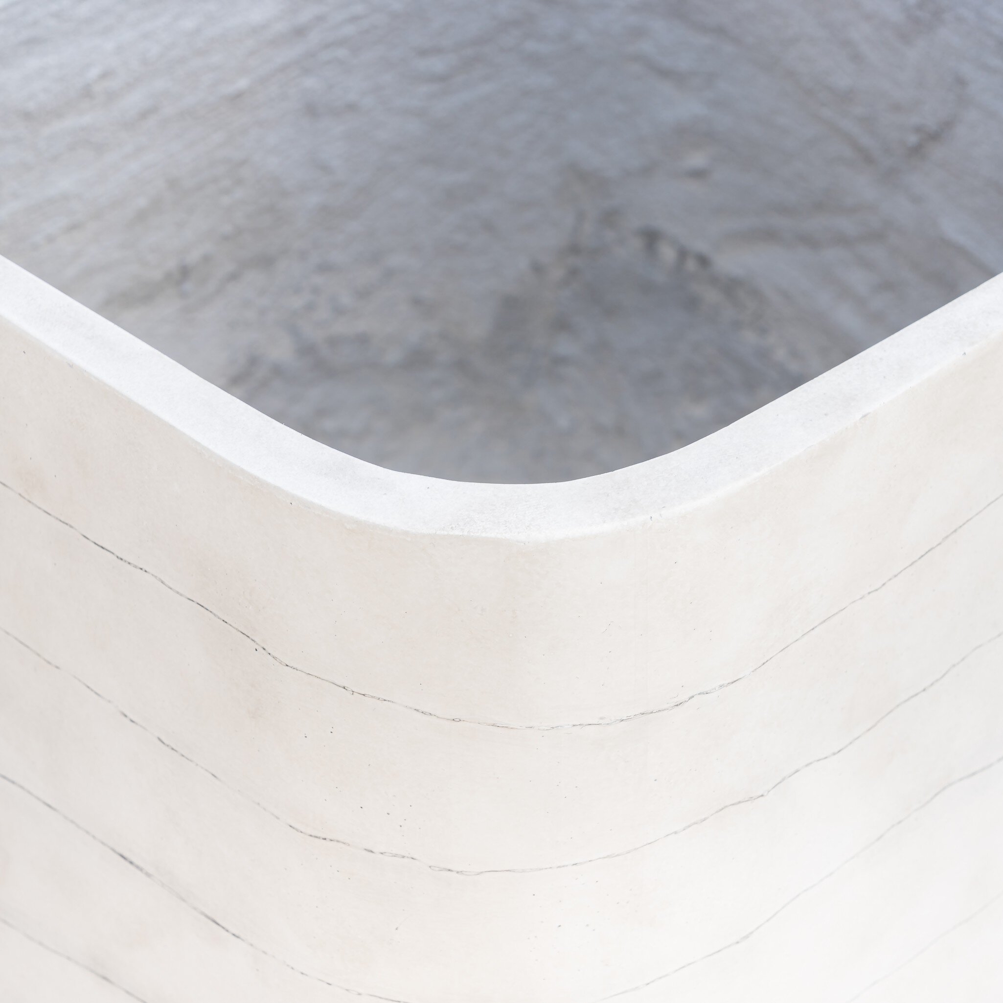 Ingall Square Planter - Grey Ombre - Image 3