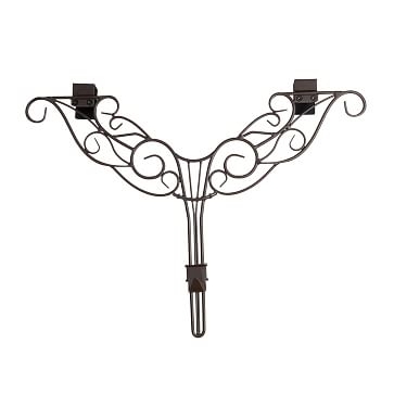 Adjustable Wreath Hanger, Antler, Brown - Image 0