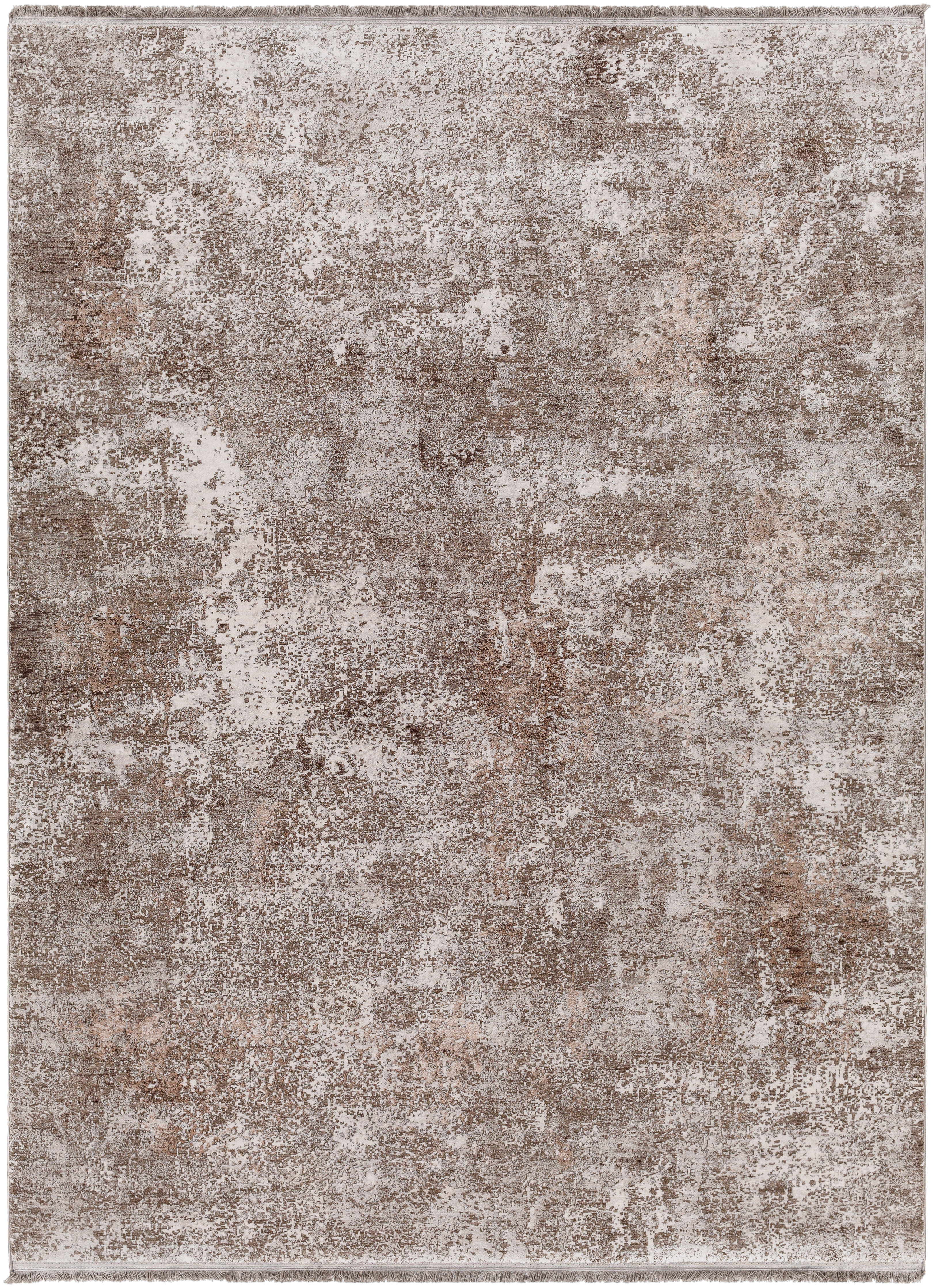 Eclipse Gray Indoor 9' x 12'4" Machine Woven Rug - Image 0