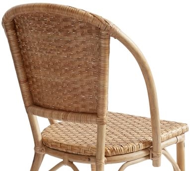 Parisian Woven Rattan Dining Chair, Natural - Image 2