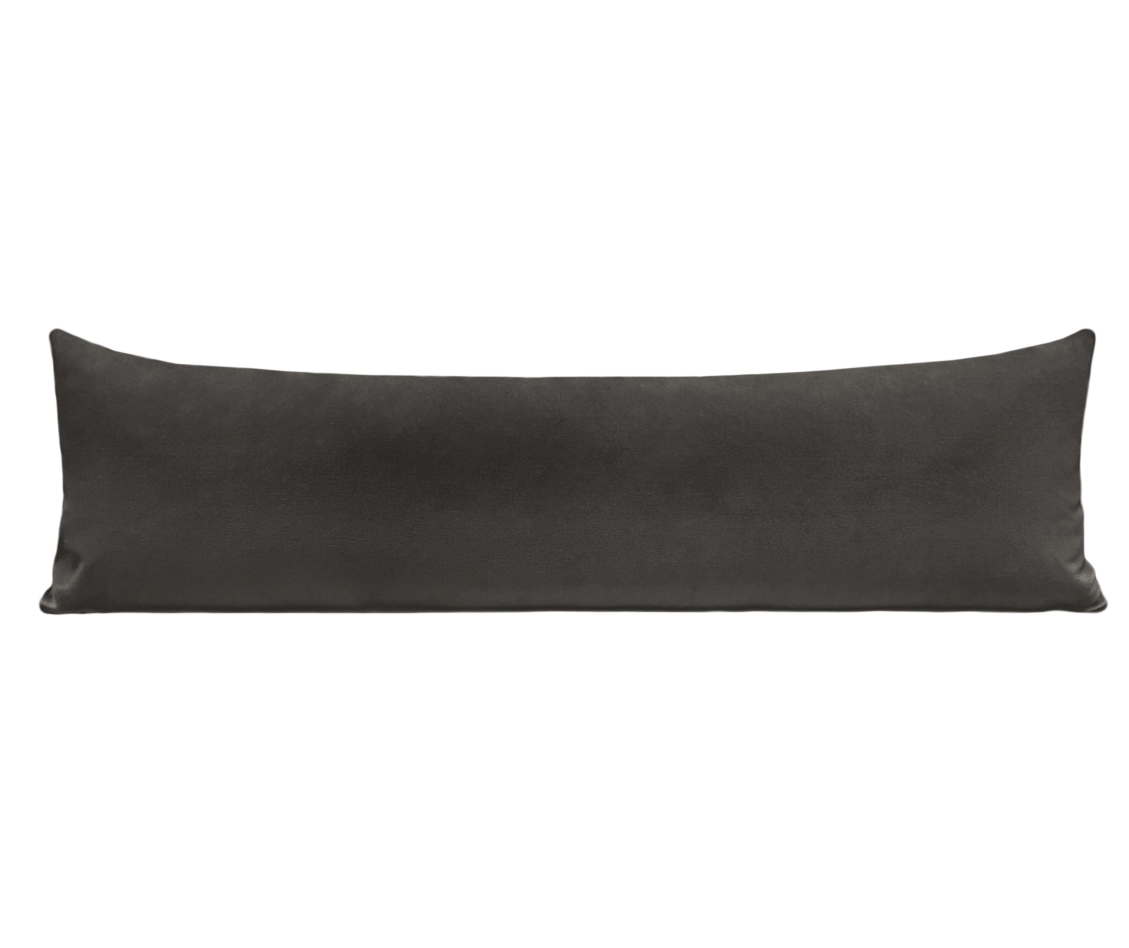 THE XL LUMBAR :: SIGNATURE VELVET // GRAPHITE - BY THE YARD - Image 2