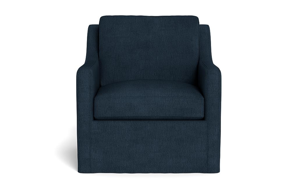 Ella Slipcovered Petite Chair - Image 0