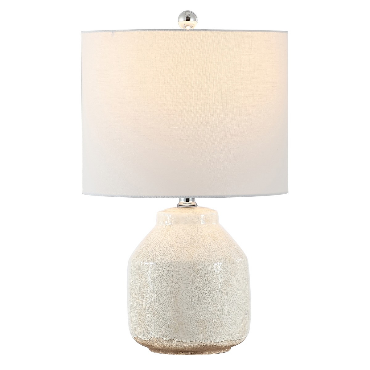Traken 21.5" Table Lamp - Antique White - Image 3