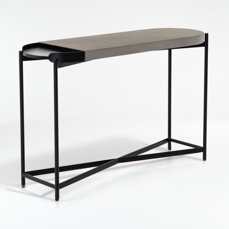 Laurie Grey Console Table - Image 1