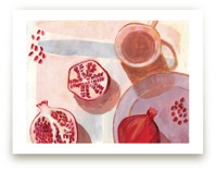 Pomegranate Flatlay Study Limited Edition Fine Art Print 2 - Image 0