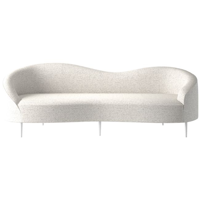 Curvo 96.5" Sofa Illecebrous Sandstone - Image 0