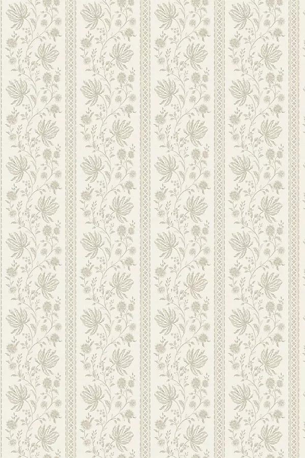 Edgemoor Jacobean Floral Stripe Wallpaper - Image 0