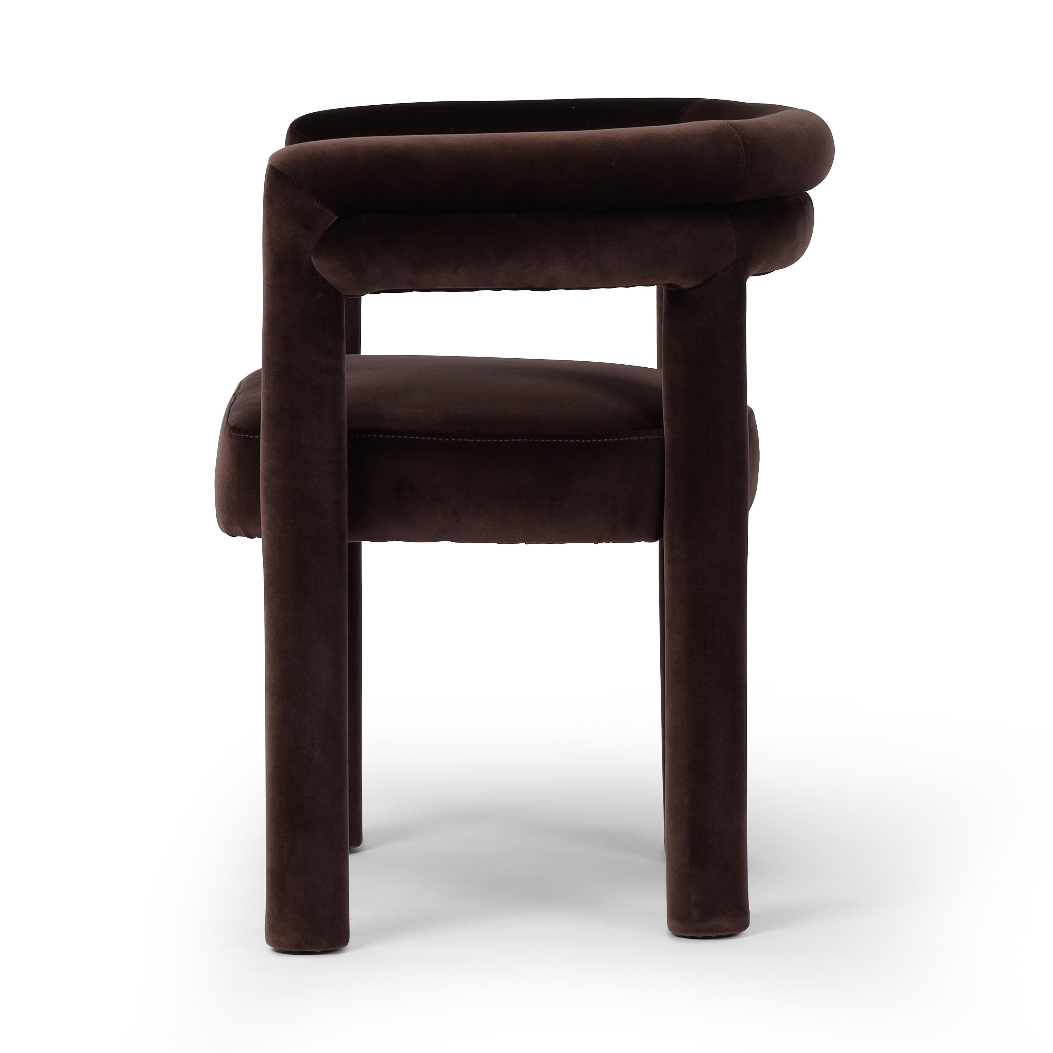 Tacova Dining Chair-Surrey Cocoa - Image 4