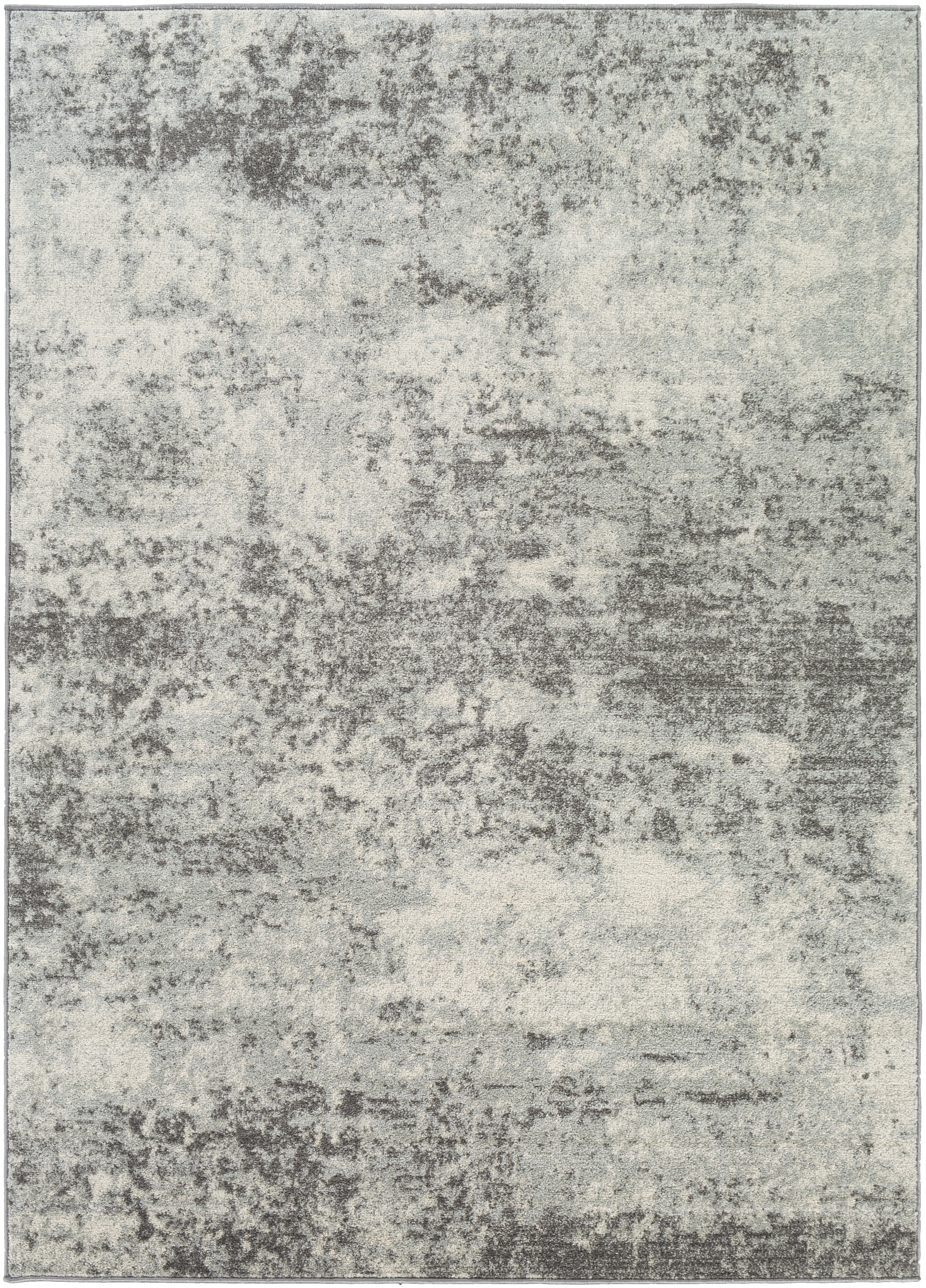 Chester Gray Indoor 5'3" x 7'3" Machine Woven Rug - Image 0