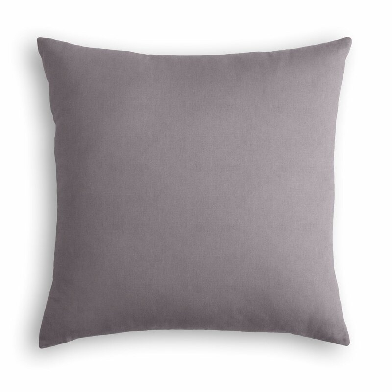 Loom Decor Velvet Throw Pillow Color: Gray, Size: 20" x 20" - Image 0