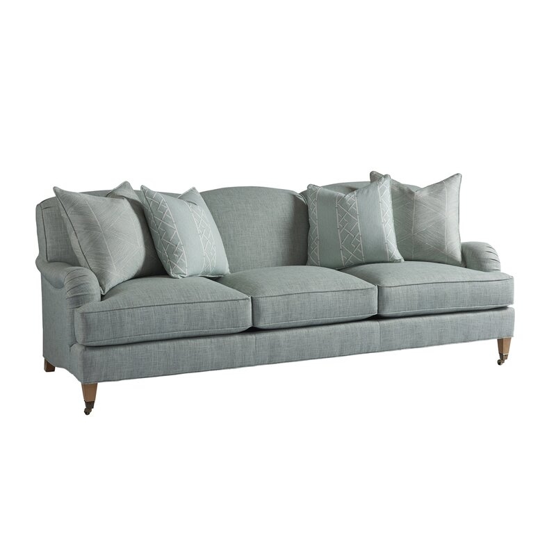 Barclay Butera Sydney Sofa with Brass Caster - Image 0