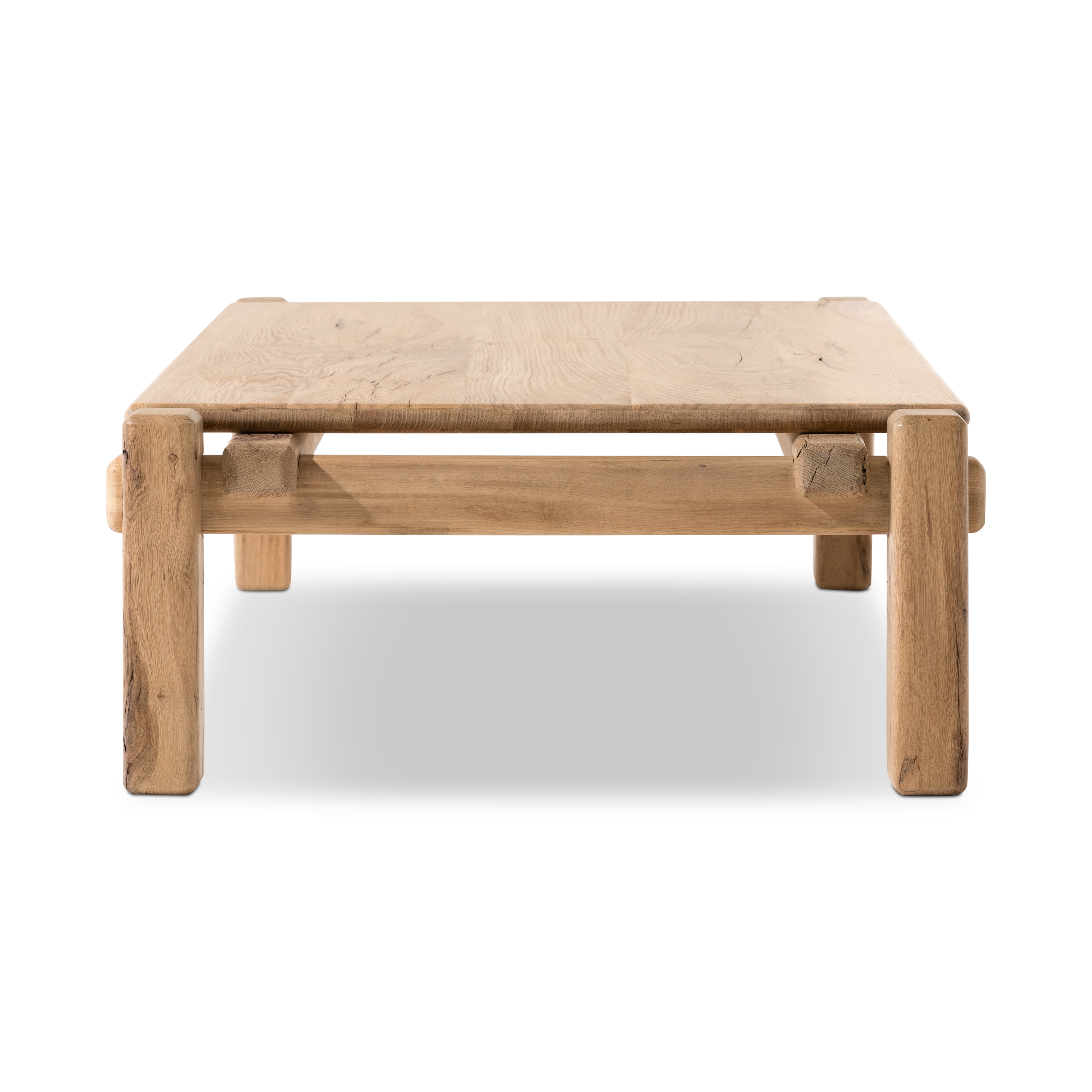 Marcia Large Coffee Table-French Oak - Image 4