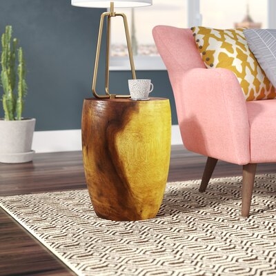 Aaliyah Solid Wood End Table - Image 0
