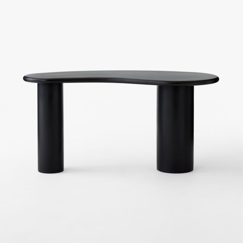 Bohne 61" Black Resin Desk - Image 1