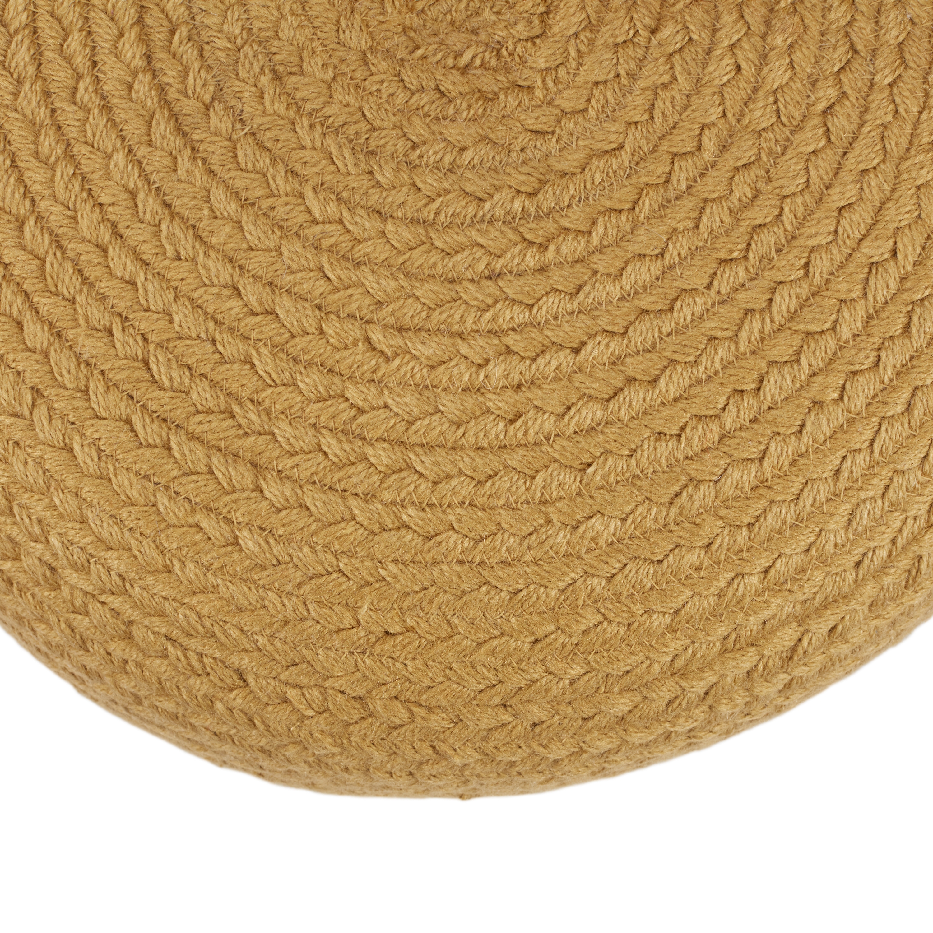 Vibe by Santa Rosa Indoor/ Outdoor Gold Cylinder Pouf - Image 1