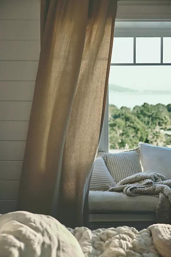 Relaxed Linen Curtain - Image 1
