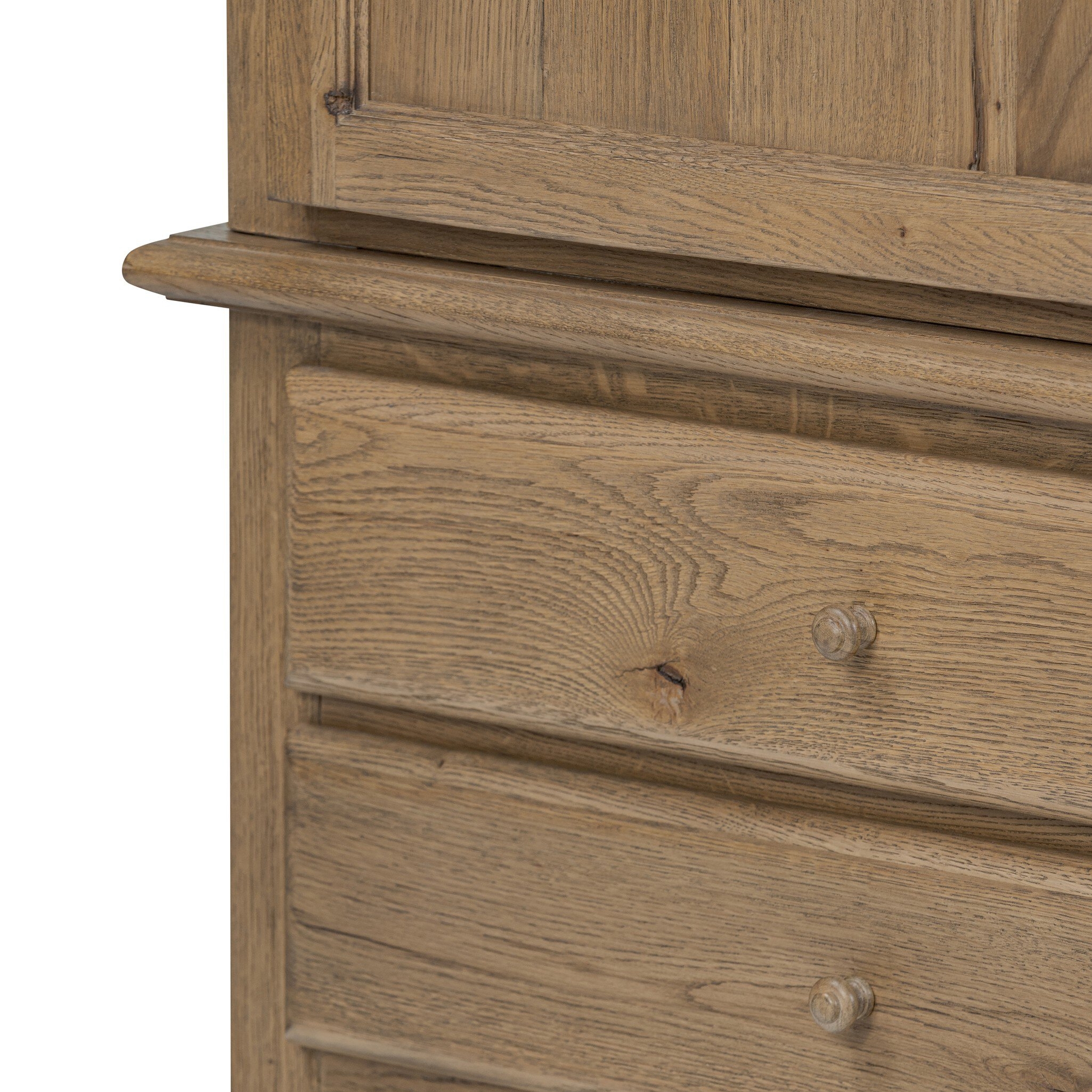 Whitman Cabinet - Worn Oak - Image 12