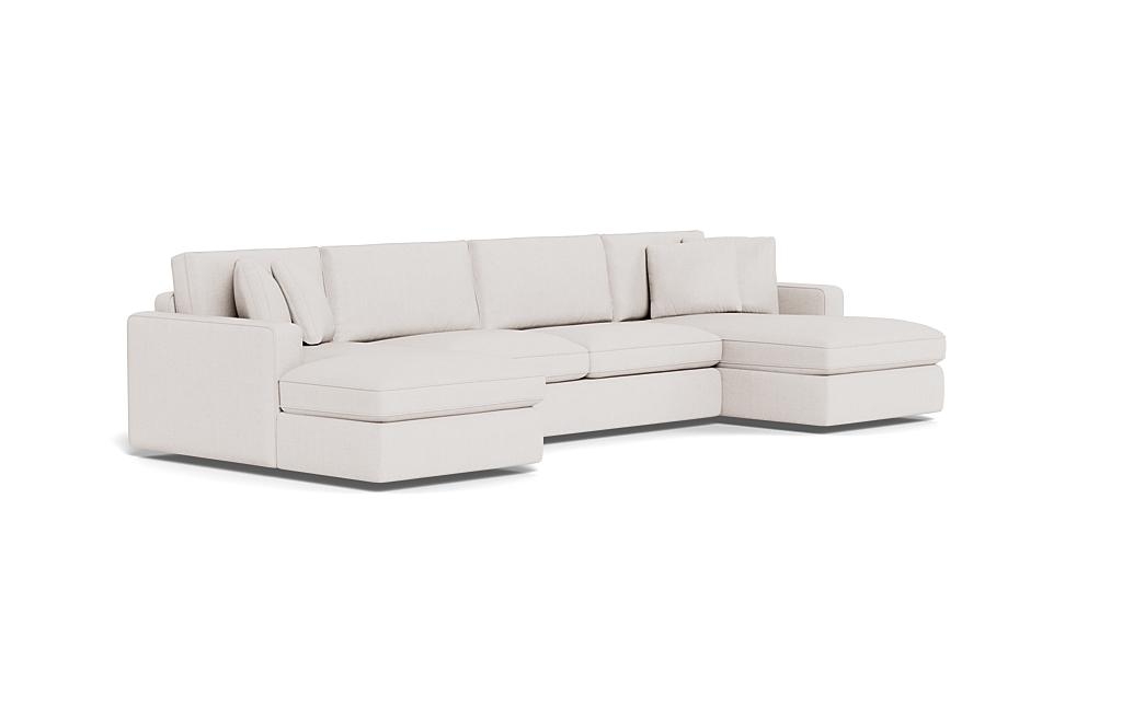 James 3-Piece 4-Seat U Chaise Sectional - Image 1