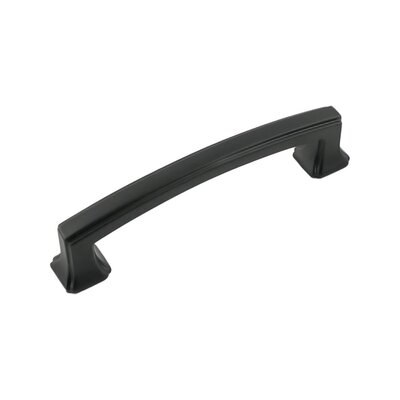 Bridges Collection Pull 3-3/4 Inch (96Mm) Center To Center Matte Black Finish - Image 0