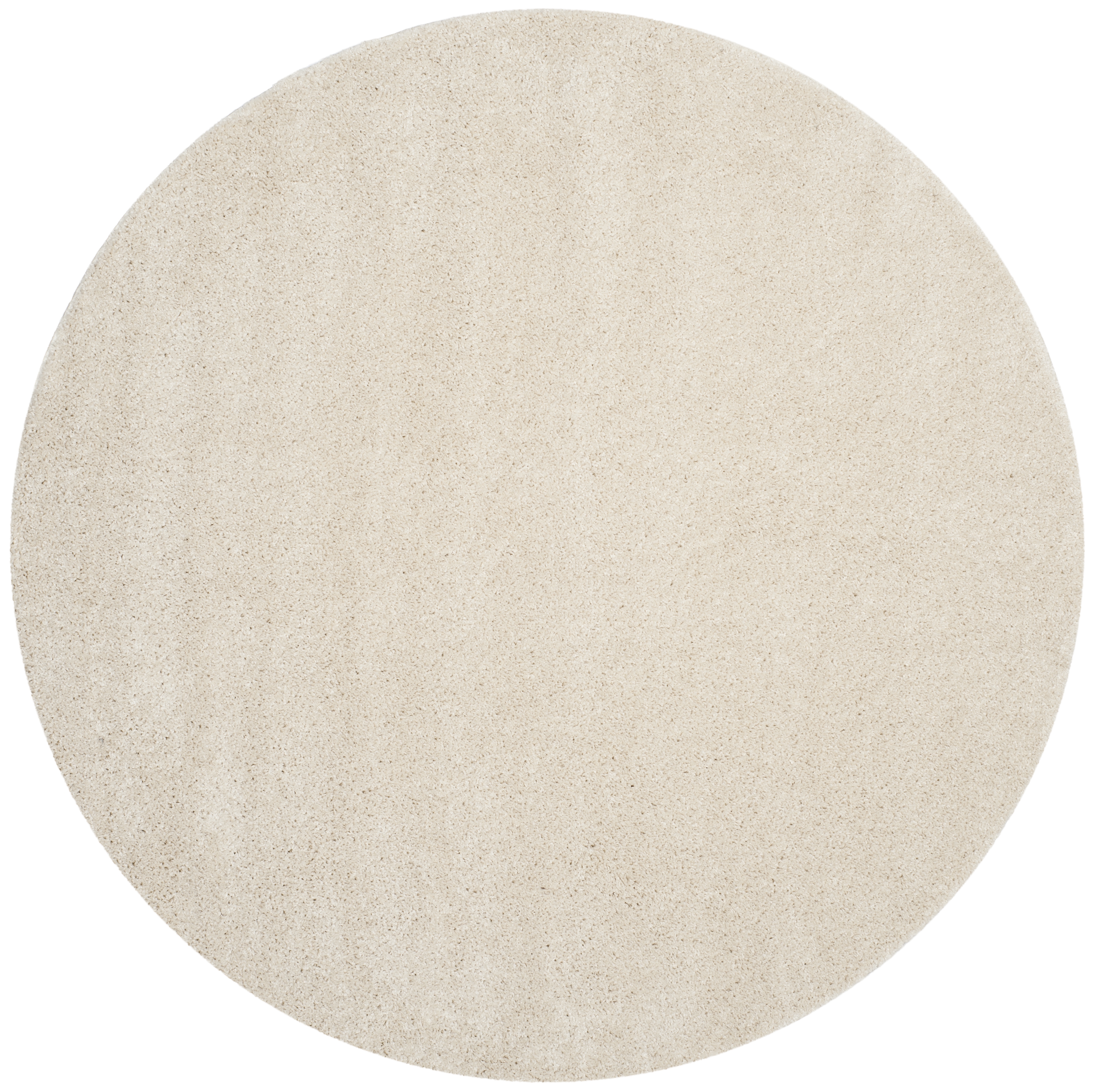 Arlo Home Woven Area Rug, ASG820A, Cream,  6' 7" X 6' 7" Round - Image 0