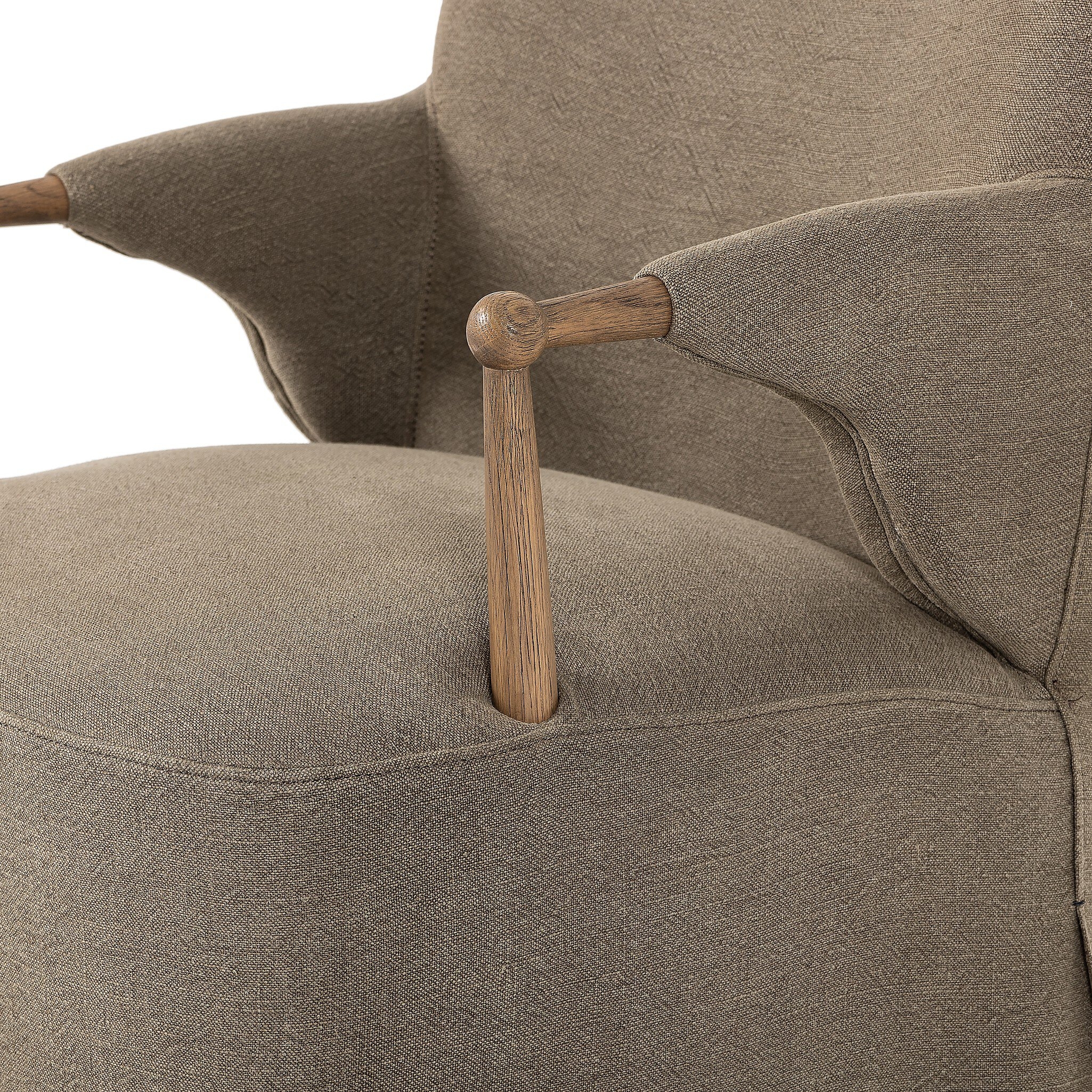 Brently Dining Chair - Broadway Olive by Amber Lewis x Four Hands - Image 7