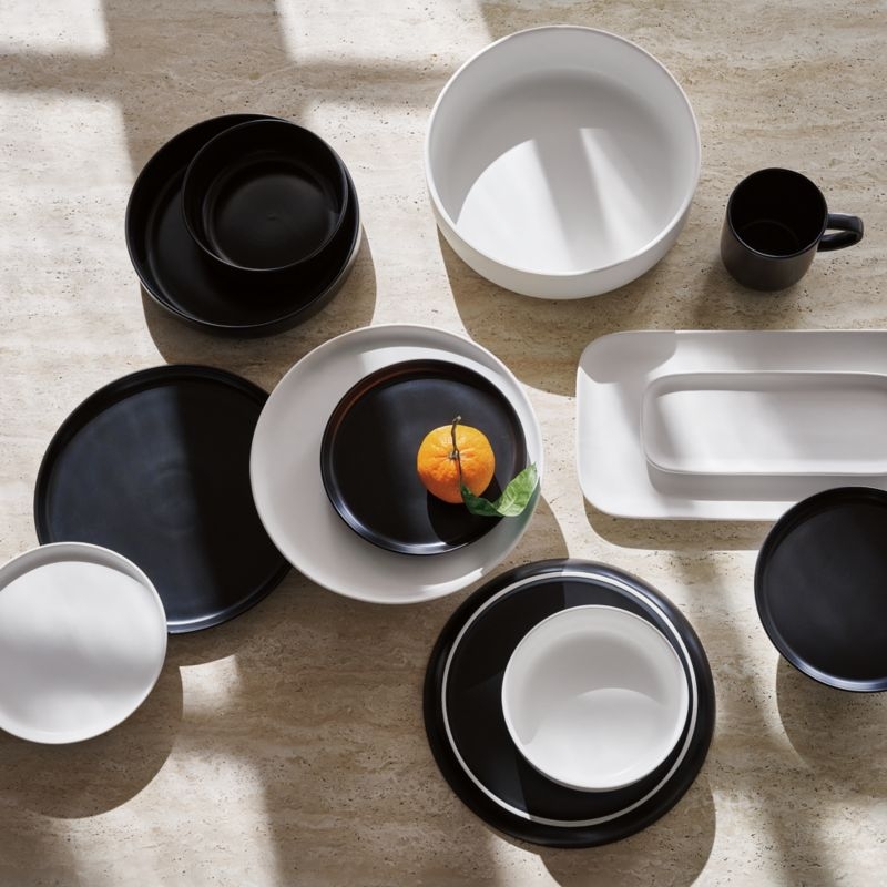 Mori Matte White Soup Bowls Set of 8 - Image 3