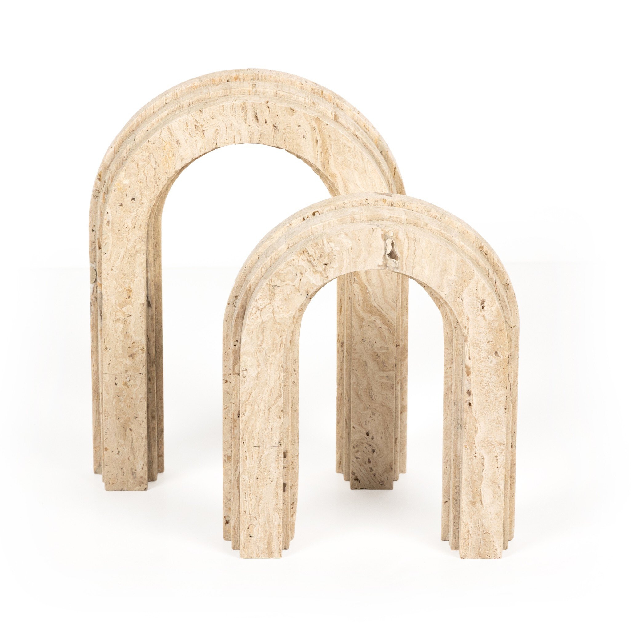 Travertine Arches - White Travertine - Image 0