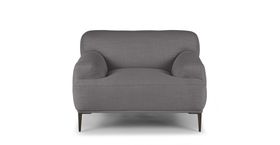 Abisko Boreal Gray Lounge Chair - Image 0