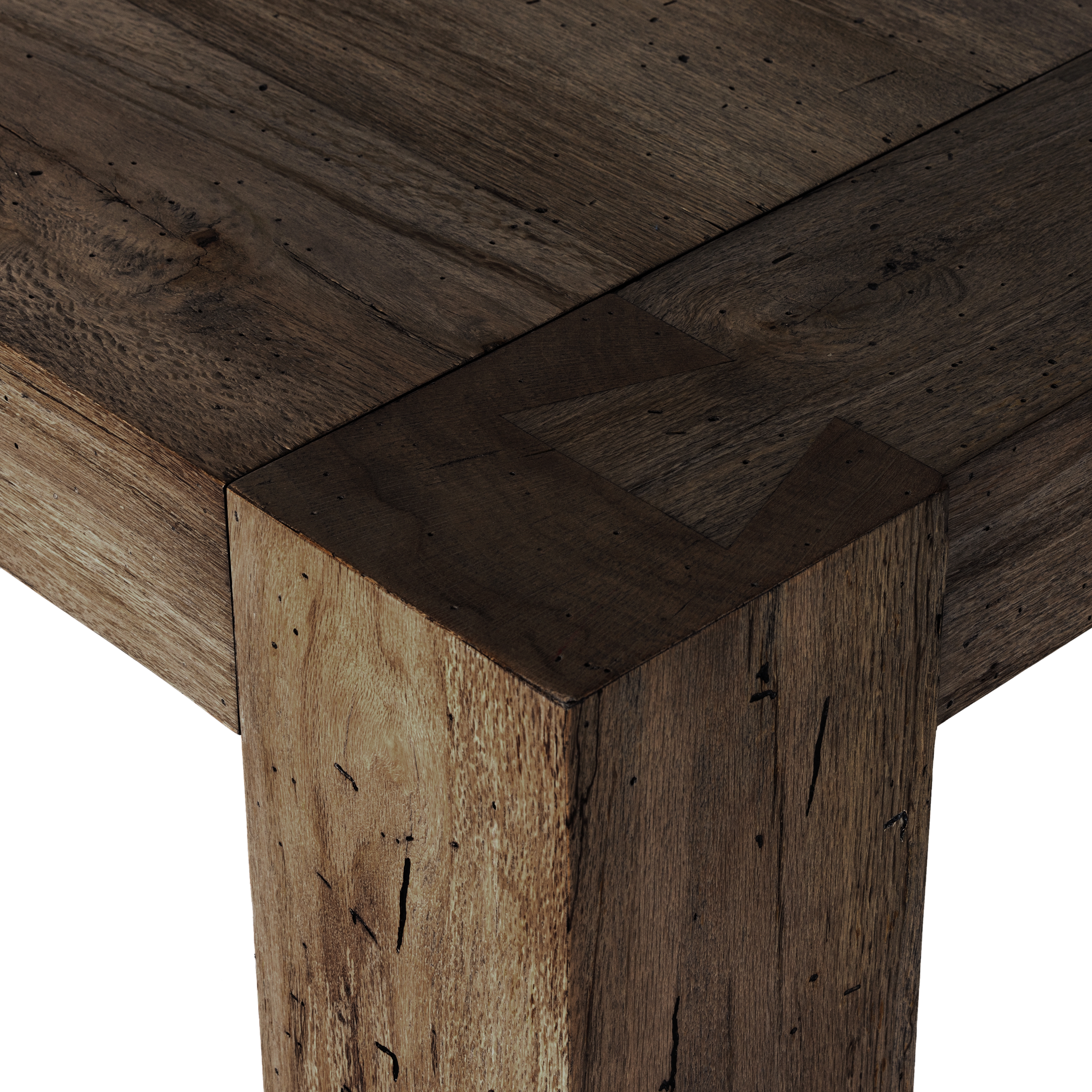 Abaso Dining Table 108"-Ebony Rustic - Image 7