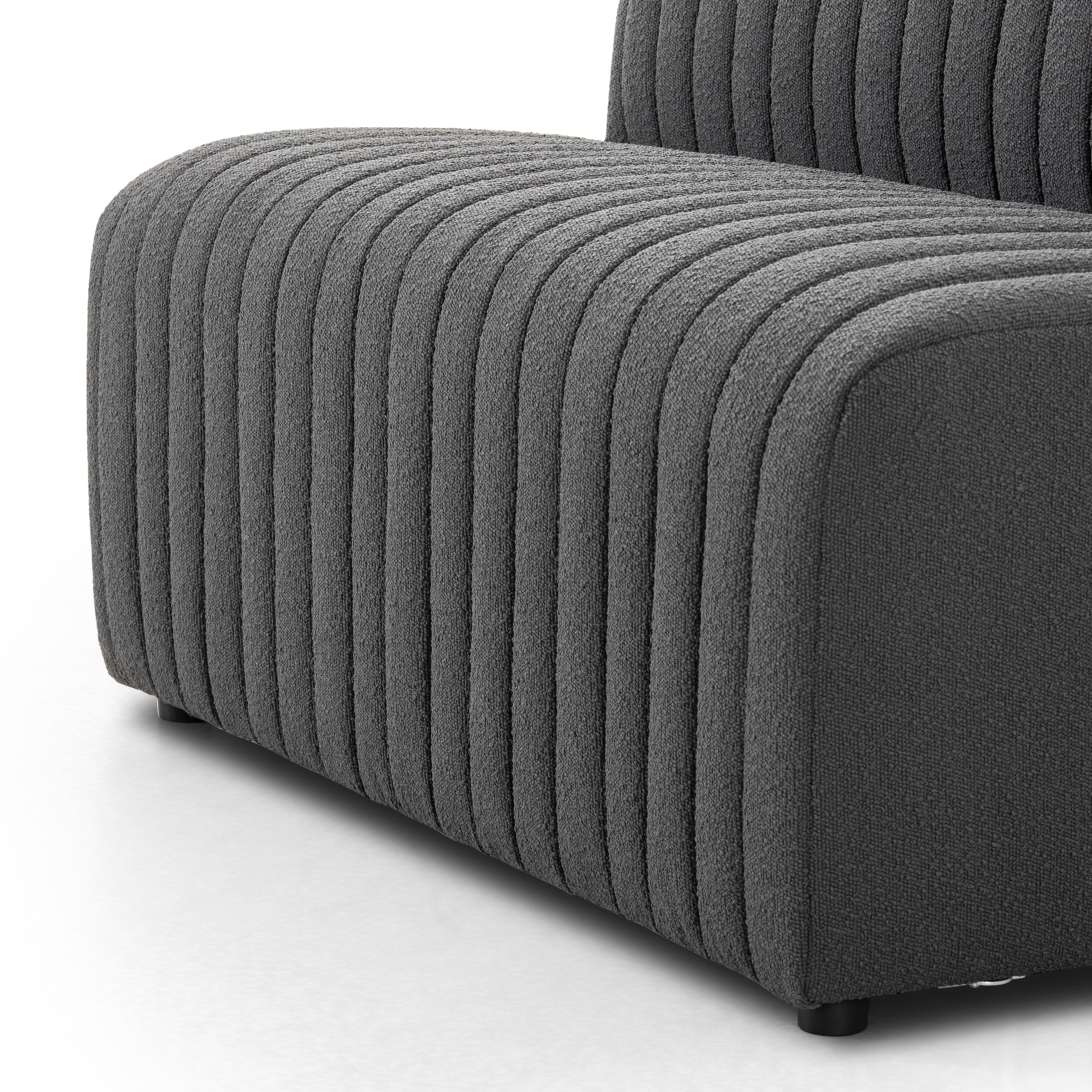 Build Your Own: Augustine Dining Banquette - FIQA Boucle Charcoal - Image 7