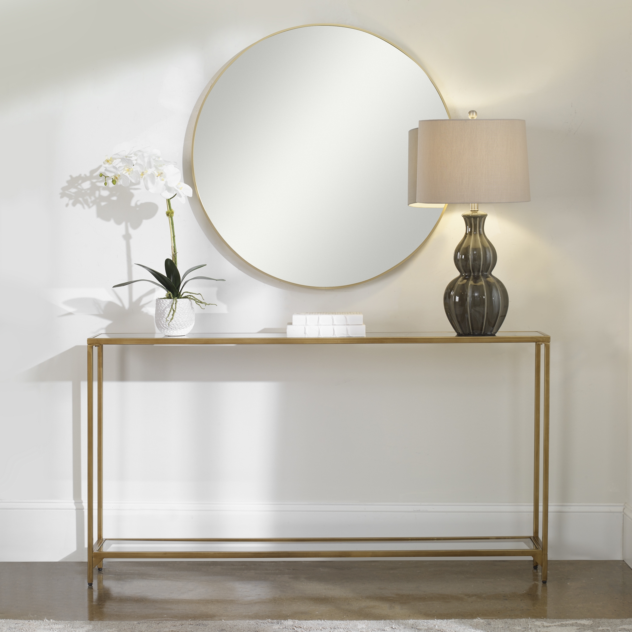 Iron Shallow Console Table - Image 1