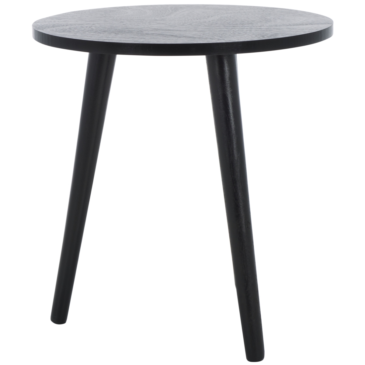 Orion Round Accent Table - Black - Safavieh - Image 7
