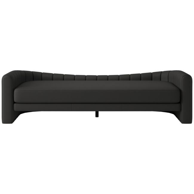 Lazar 84.75" Daybed Kanvas Ebony - Image 0