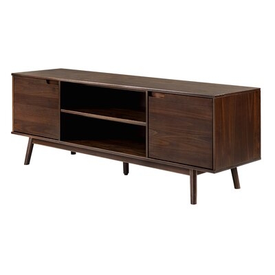 Solid Wood TV Stand for TVs up to 85" - Image 0