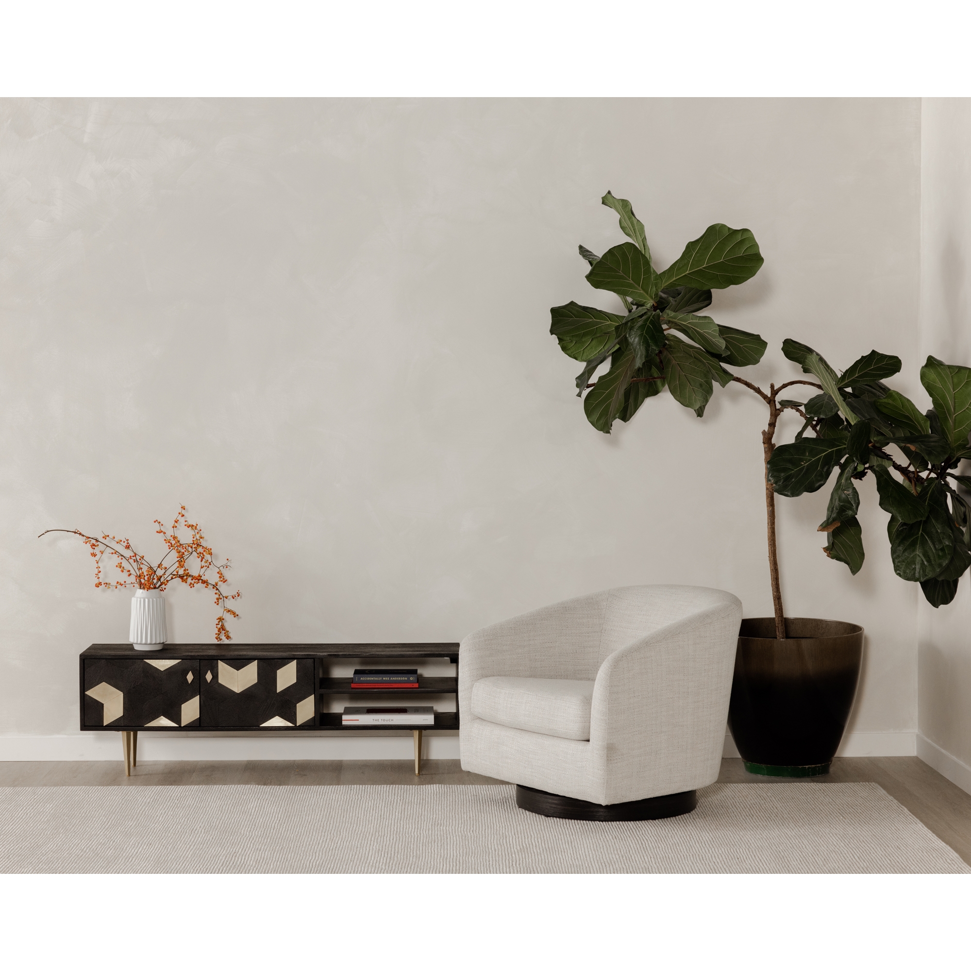 Sapporo Media Cabinet Black - Image 6