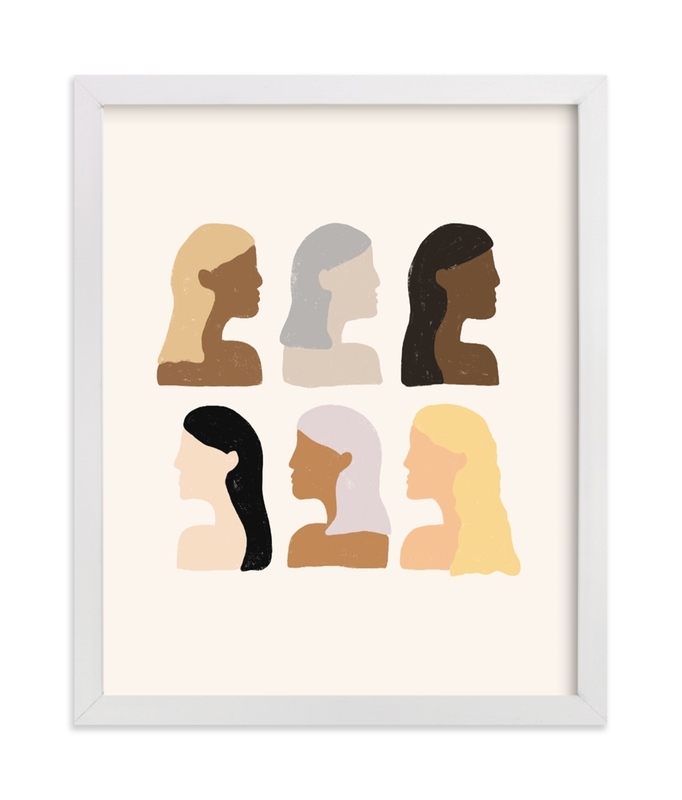 Girls Support Girls Limited Edition Fine Art Print 1 - Image 0