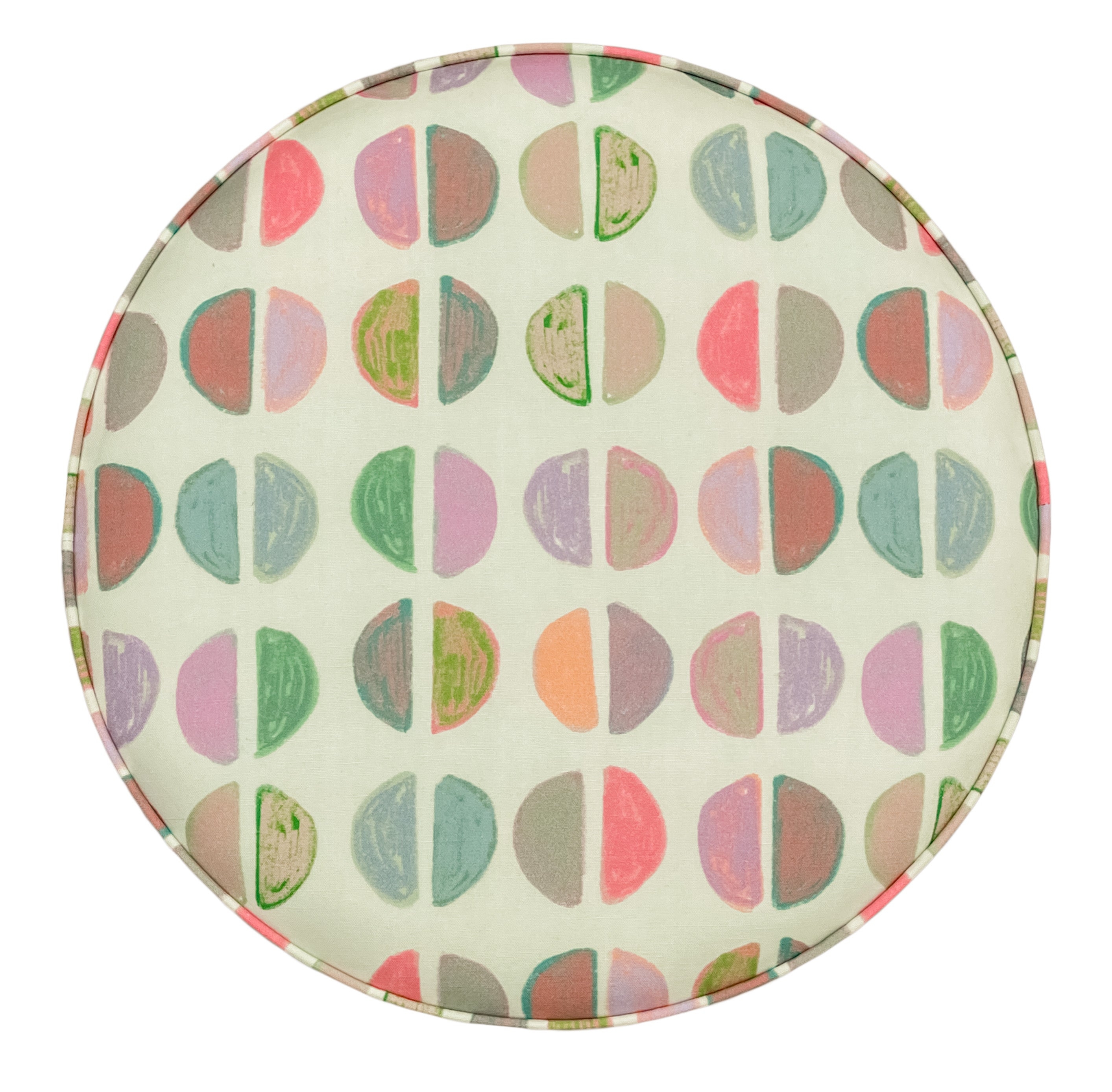 THE TIGHT ROUND OTTOMAN :: MIMS // MULTI - BY THE YARD - Image 2