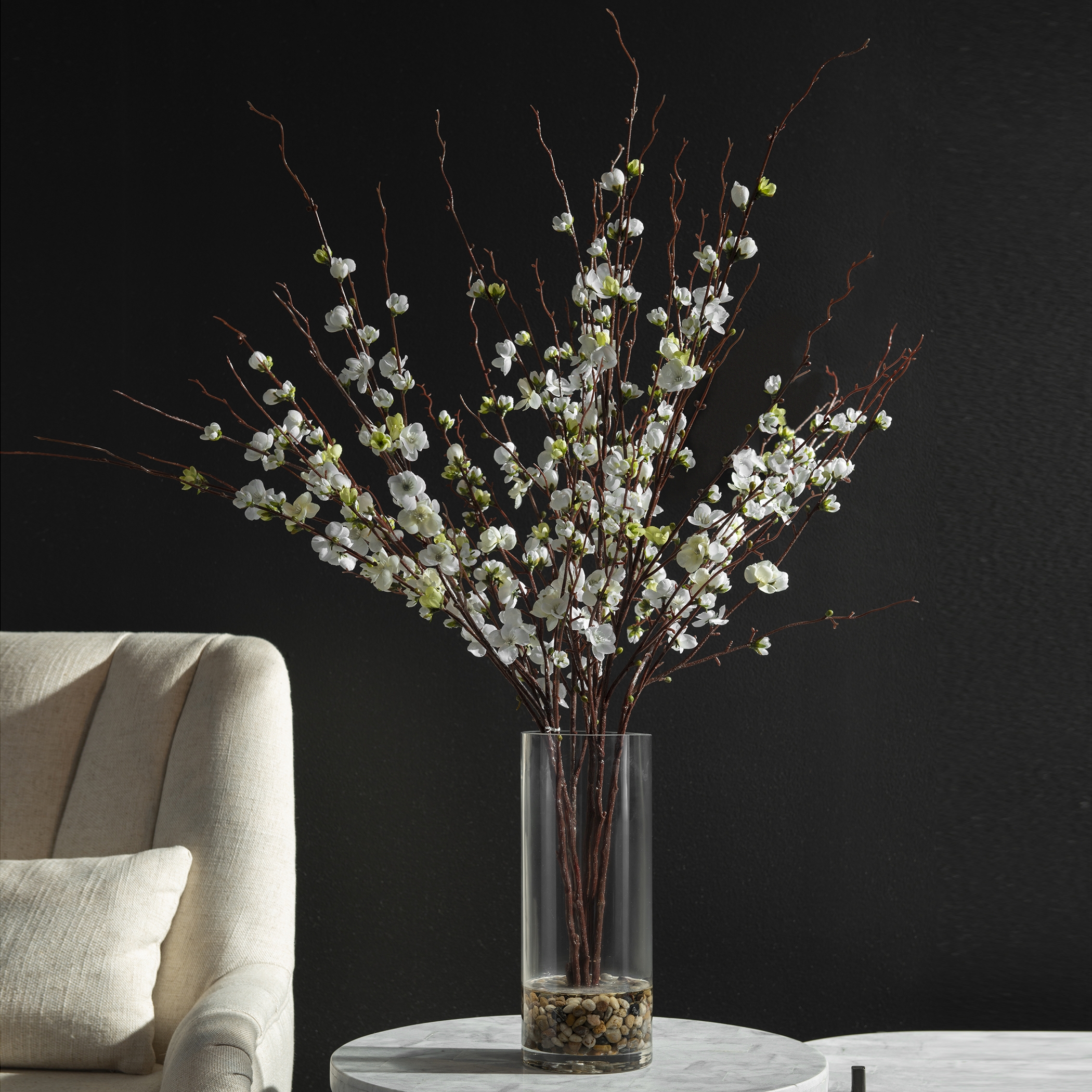 Quince Blossoms Silk Centerpiece - Image 1