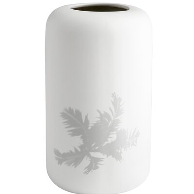 Azraa White Ceramic Table Vase - Image 0