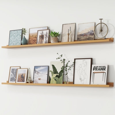 Darlicia 2 Piece Picture Ledge Wall Shelf - Image 0