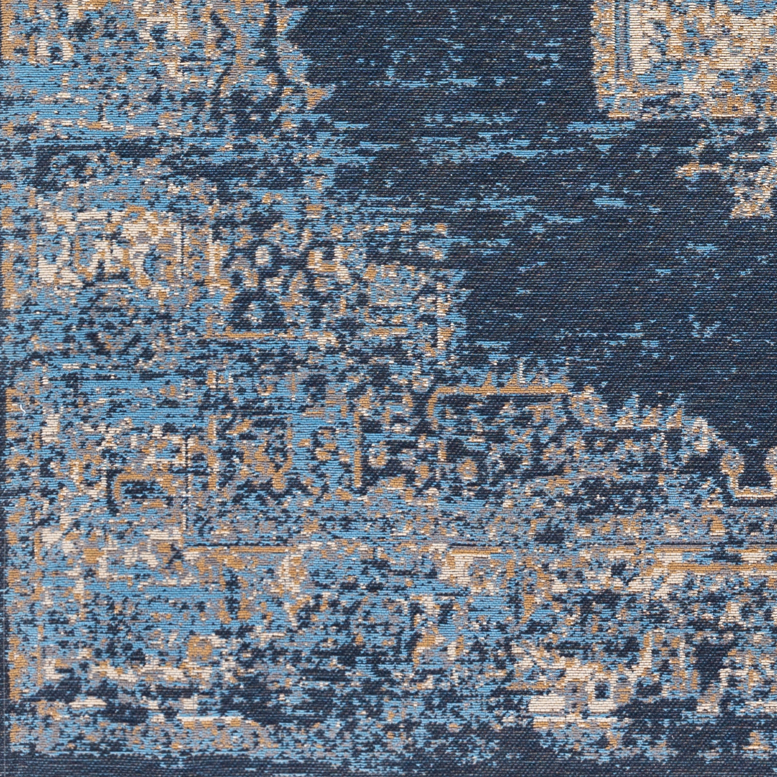 Amsterdam Blue Indoor 8' x 10' Handmade Rug - Image 1