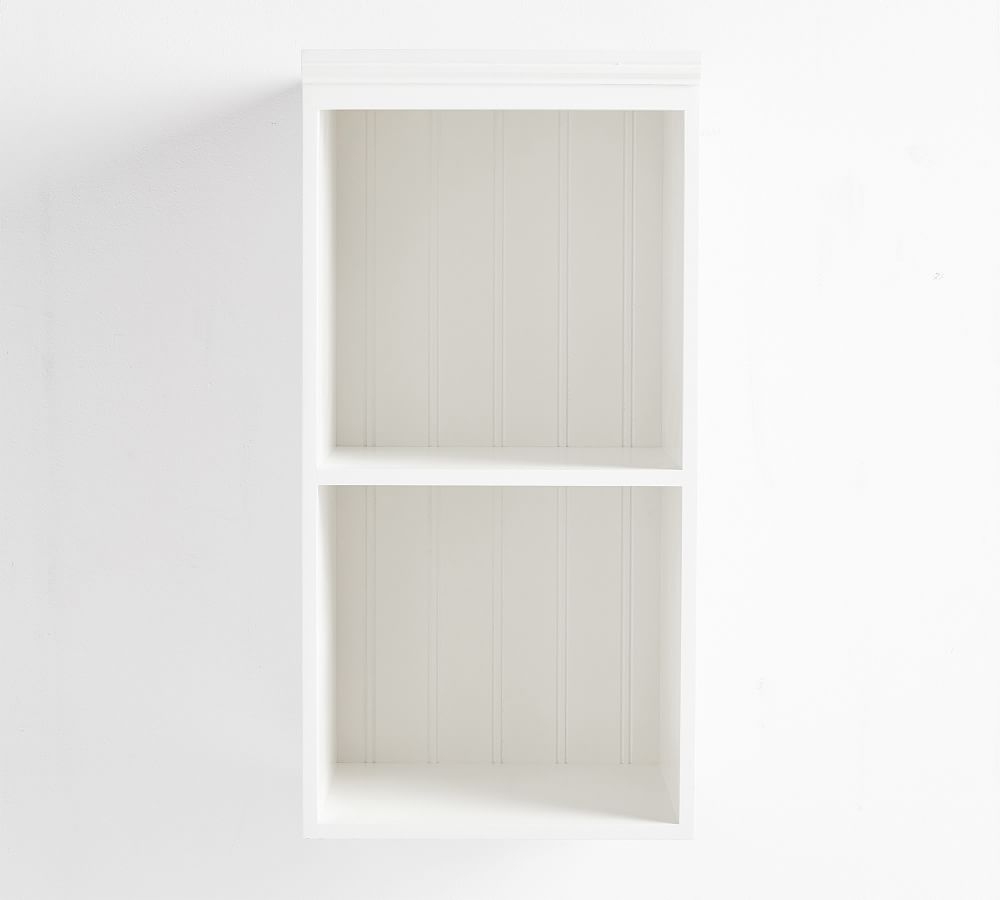 Aubrey Open Cabinet, White, 15"W - Image 0